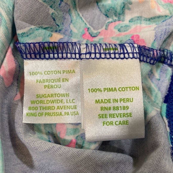 NWOT Lilly Pulitzer 97181 Women's Sz M Marlowe Dress in Going Coastal Print Koi - Picture 4 of 8